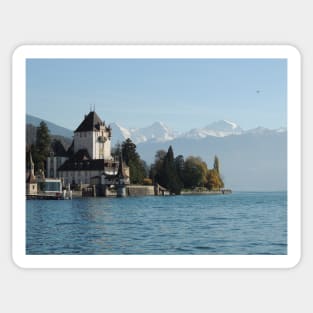 Lake Castle Sticker